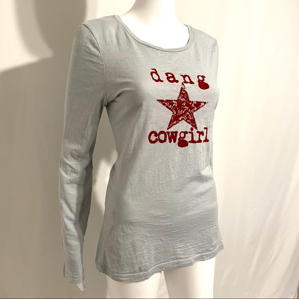 Dang Chicks “Dang Cowgirl” tee Sz XL
